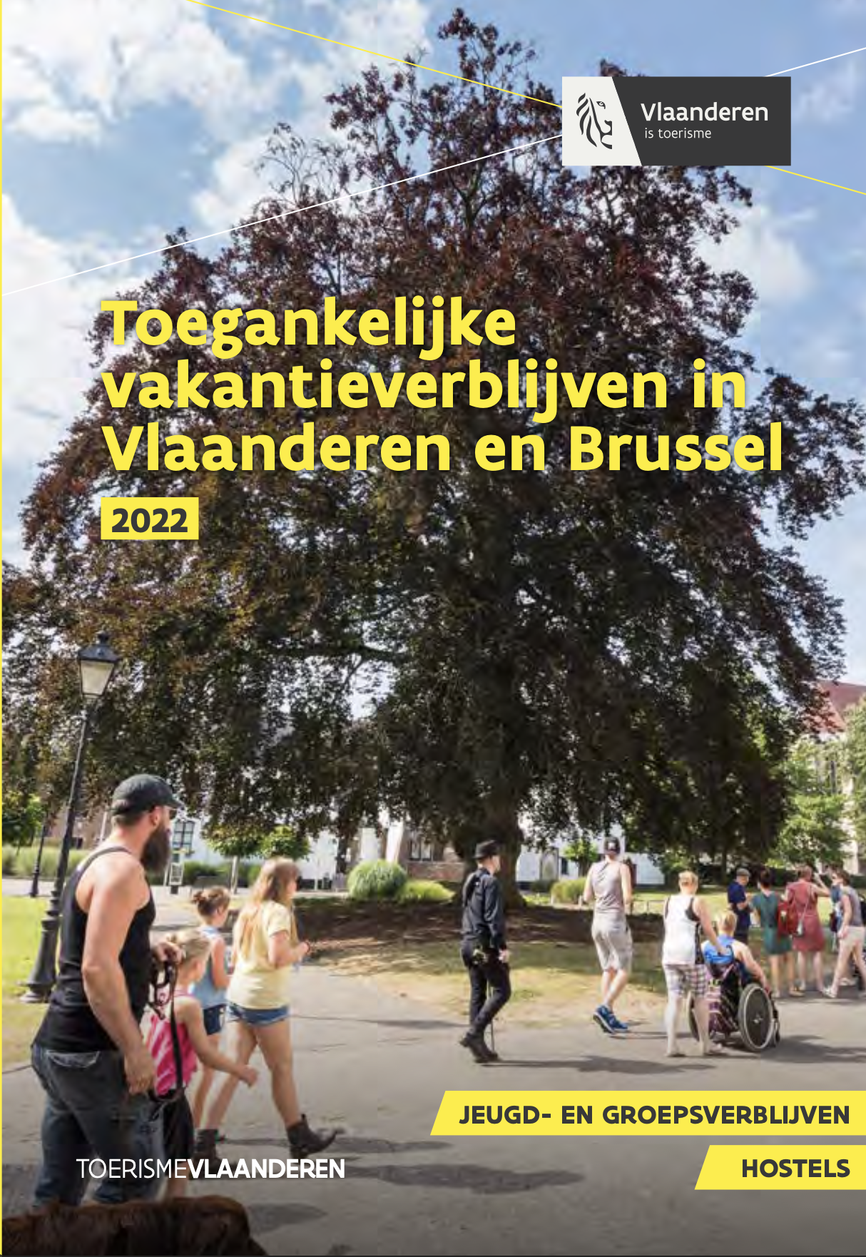 Toegankelijke vakantieverblijven In Vlaanderen en Brussel 2022 (jeugd- en groepsverblijven, hostels)
