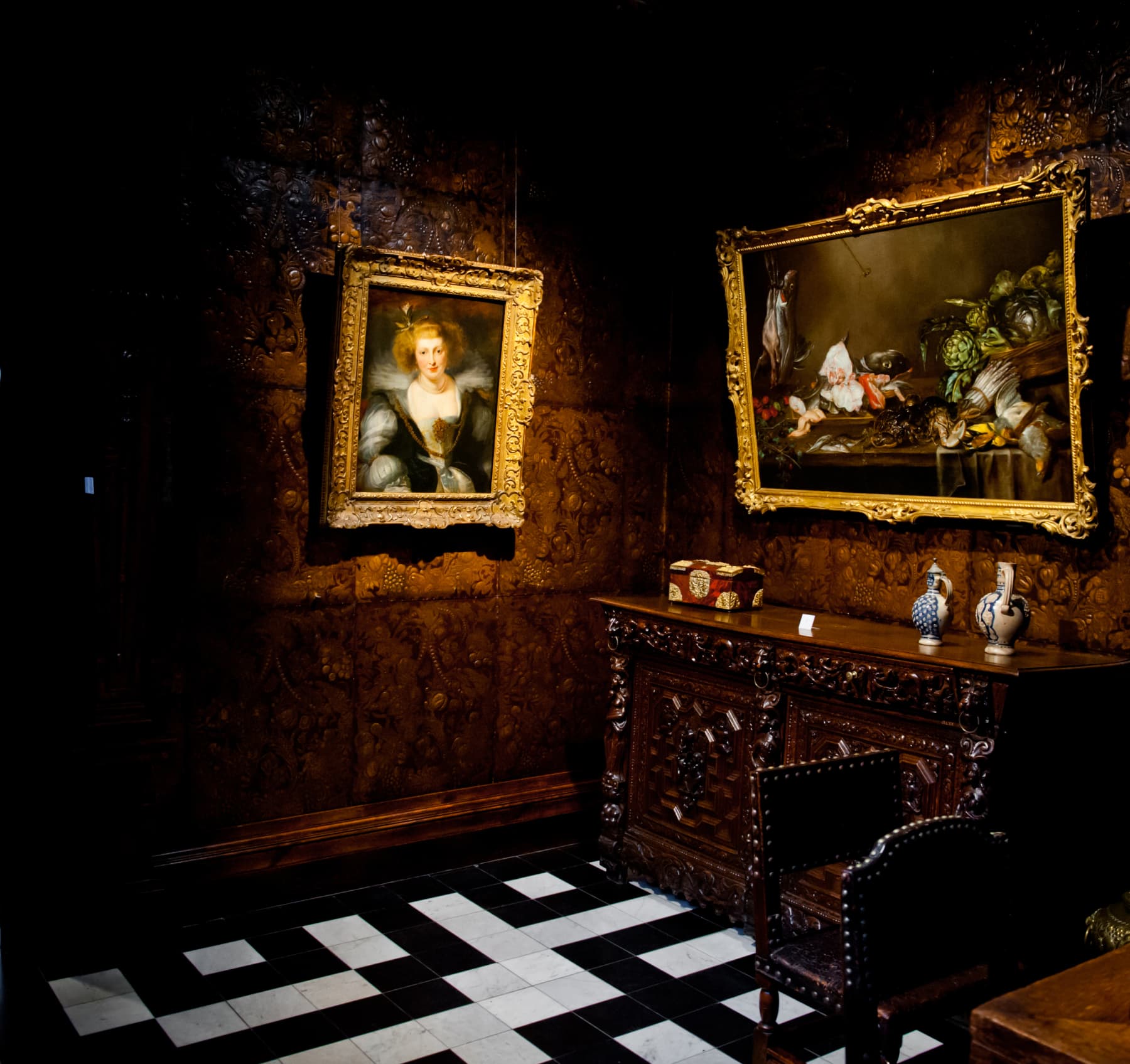 Museum met schilderijen van Rubens