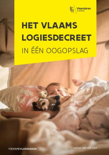 Het Vlaams Logiesdecreet in één oogopslag