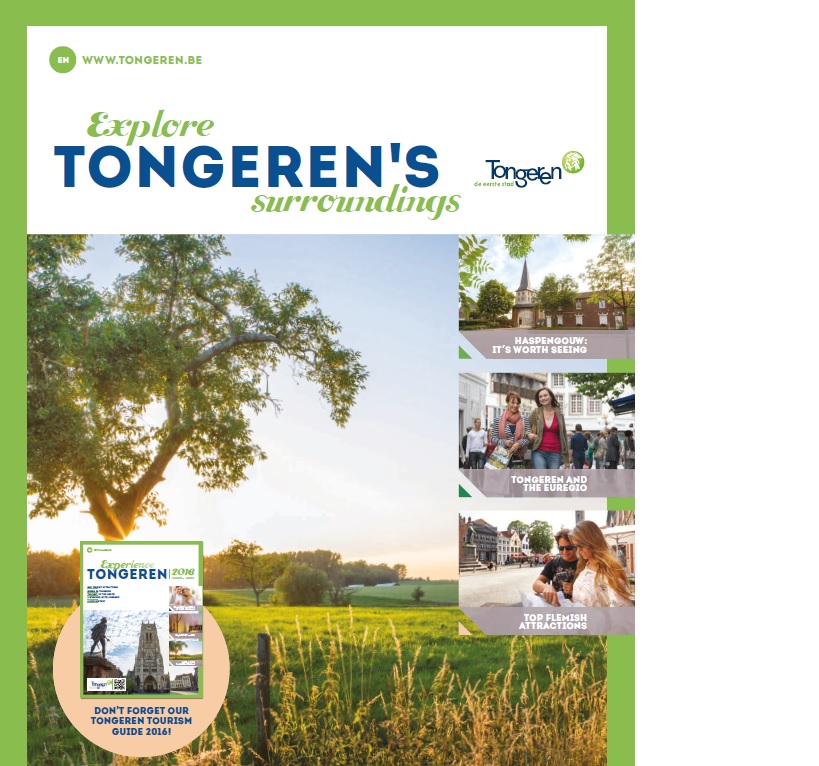 Engelstalige brochure over Tongeren en omgeving (2016)